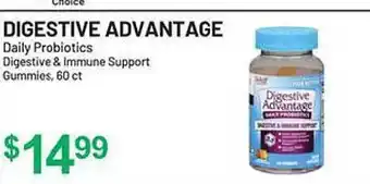 Health Mart Digestive advantage daily probiotics digestive & immune support gummies offer