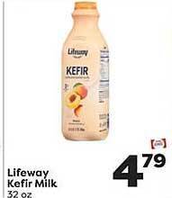 Weis Markets Lifeway kefir milk offer