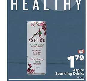 Weis Markets Aspire sparkling drinks offer