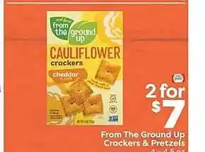 Weis Markets From the ground up crackers & pretzels offer