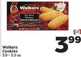 Weis Markets Walkers cookies offer