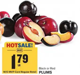 Food Lion Plums offer