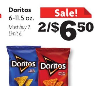 Family Dollar Doritos offer