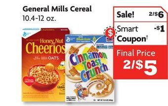 Family Dollar General mills cereal offer