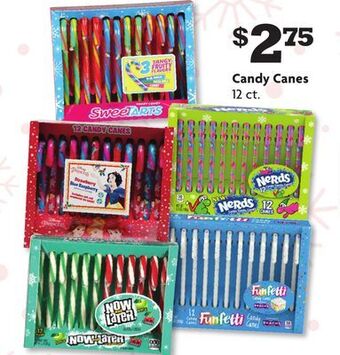 Family Dollar Candy canes offer