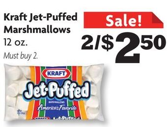 Family Dollar Kraft jet-puffed marshmallows offer
