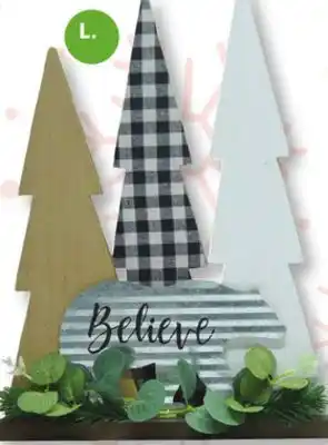 Family Dollar Woodland galvanized tree offer