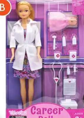 Family Dollar B-career doll offer