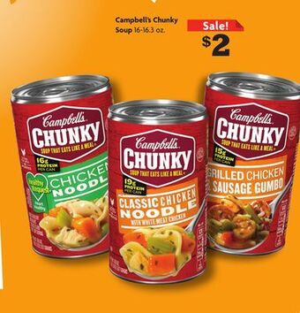 Family Dollar Campbell's chunky soup offer
