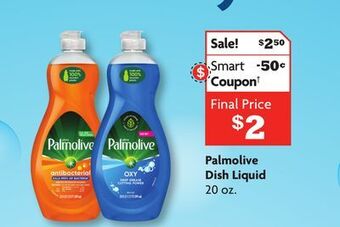 Family Dollar Palmolive dish liquid offer