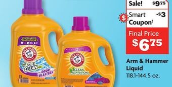 Family Dollar Arm & hammer liquid offer