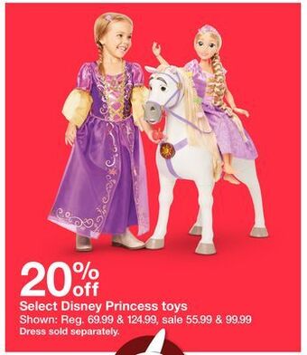 Target Select disney princess toys offer