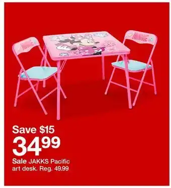 Target Jakks pacific art desk offer