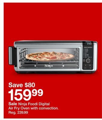 Target Ninja foodi digital air fry oven with convection offer