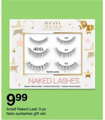 Target Ardell naked lash 3-pr. false eyelashes gift set offer