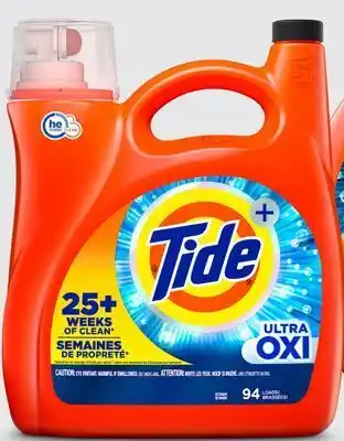 Target Tide ultra oxi 146-oz. liquid laundry detergent offer