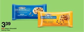 Target Select ghirardelli baking chips offer