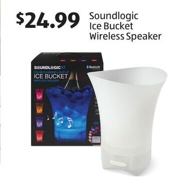 Aldi Soundlogic ice bucket wireless speaker offer