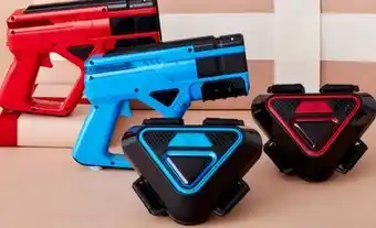 Bed Bath & Beyond Sharper image® laser tag gun blaster and vest armor set offer
