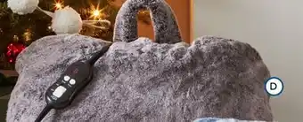 Bed Bath & Beyond Ugg® dawson heated backrest pillow in chocolate offer