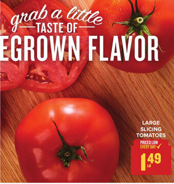 Food Lion Large Slicing Tomatoes offer