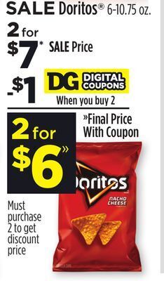Dollar General Doritos® offer
