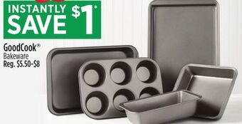 Dollar General Goodcook® bakeware offer