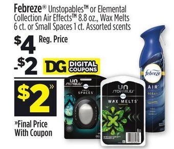 Dollar General Febreze® offer