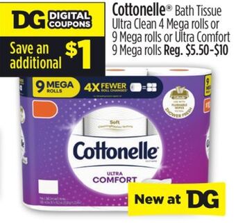 Dollar General Cottonelle® offer