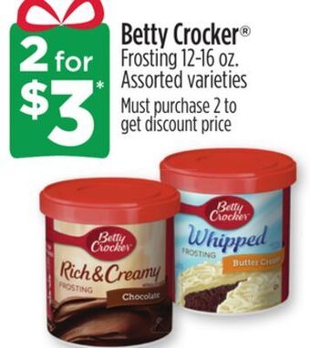 Dollar General Betty crocker® frosting offer