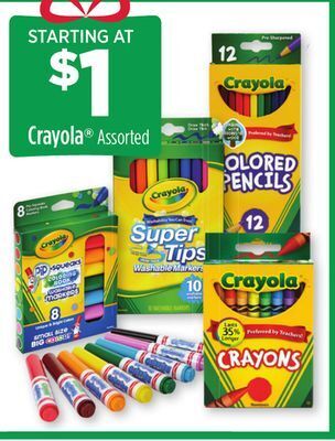 Dollar General Crayola® offer