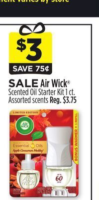 Dollar General Air wick® scented oil starter kit offer