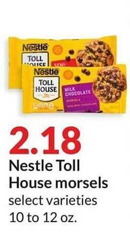 Hy-Vee Nestle toll house morsels offer