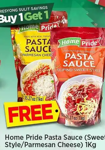 Island Pacific Market Home pride pasta sauce offer