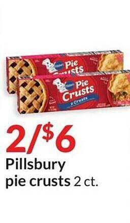 Hy-Vee Pillsbury pie crusts offer