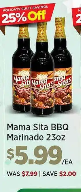 Mama sita bbq marinade