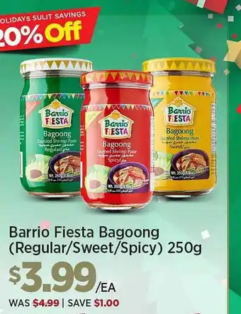 Barrio fiesta bagoong