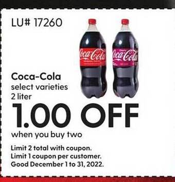 Hy-Vee Coca-cola offer