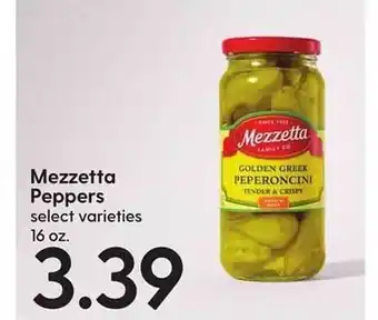 Hy-Vee Mezzetta peppers offer