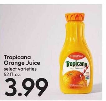 Hy-Vee Tropicana orange juice offer