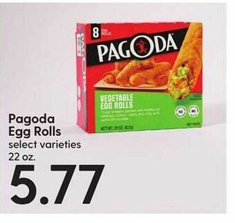 Hy-Vee Pagoda egg rolls offer