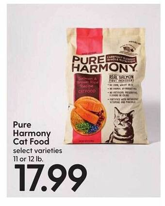 Hy-Vee Pure harmony cat food offer