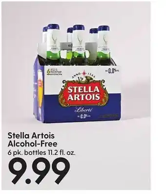 Hy-Vee Stella artois alcohol-free offer