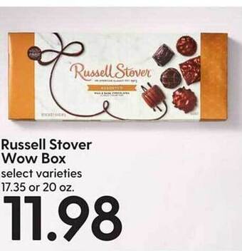 Hy-Vee Russell stover wow box offer