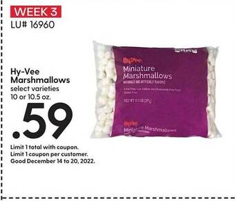 Hy-Vee Hy-vee marshmallows offer