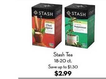 Bristol Farms Stash tea offer