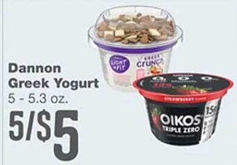 Forest Hills Food Dannon greek yogurt offer