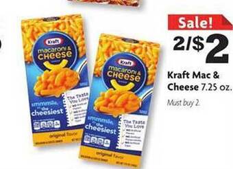 Family Dollar Kraft mac & cheese offer