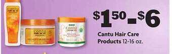 Family Dollar Cantu hair care products offer
