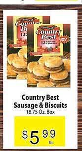 Food Giant Country best sausage & biscuits offer